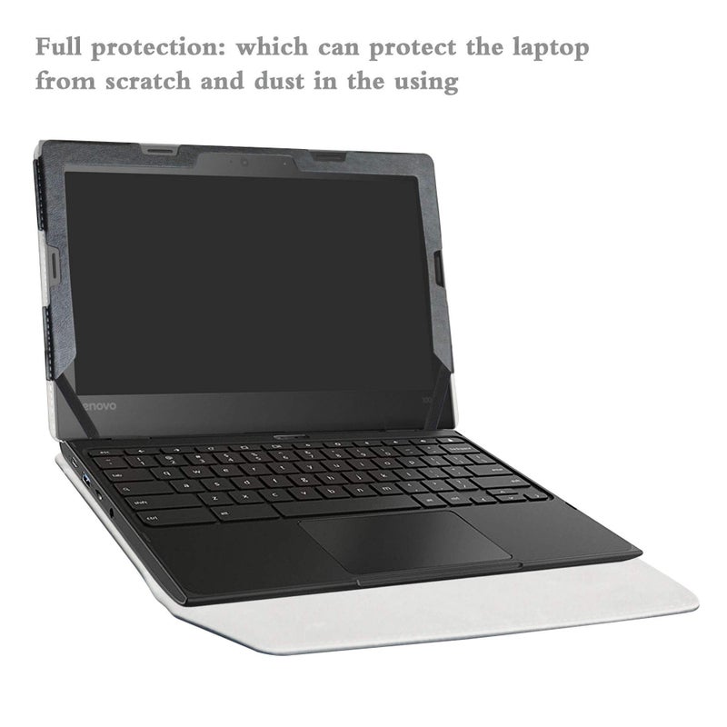 Alapmk Protective Case Cover for 11.6" Lenovo 500e Chromebook 2nd Gen& 300e Chromebook 2nd Gen& 100e Chromebook 2nd Gen Laptop(Warning:Not fit Lenovo 100e Windows&300e Windows 1st Gen),Black - Image 5